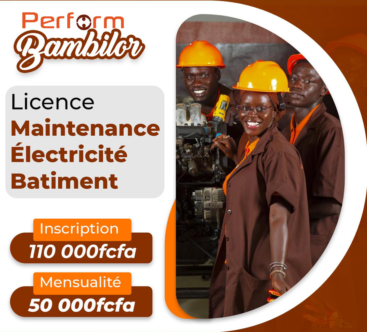 Rejoignez notre formation en maintenance électricité bâtiment à perform bambilor. 